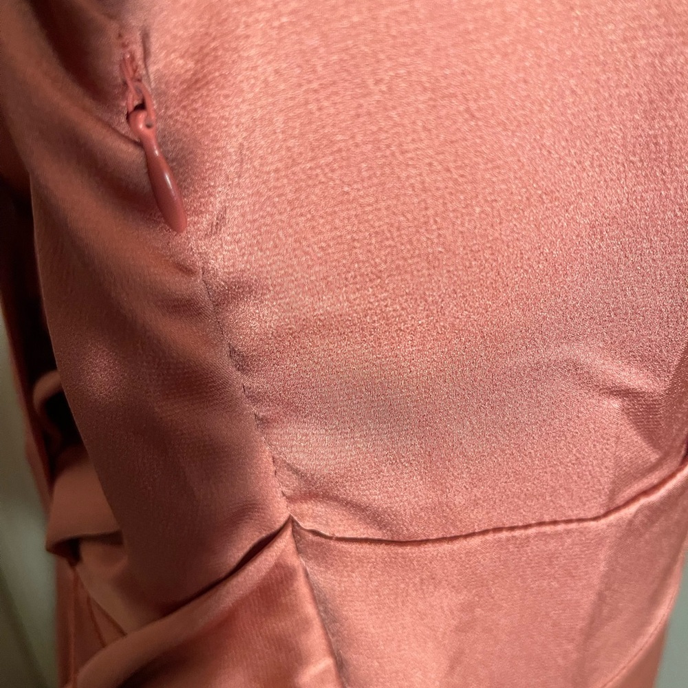 Tahari Coral Wrap-Front Midi Dress - Picture 10 of 11